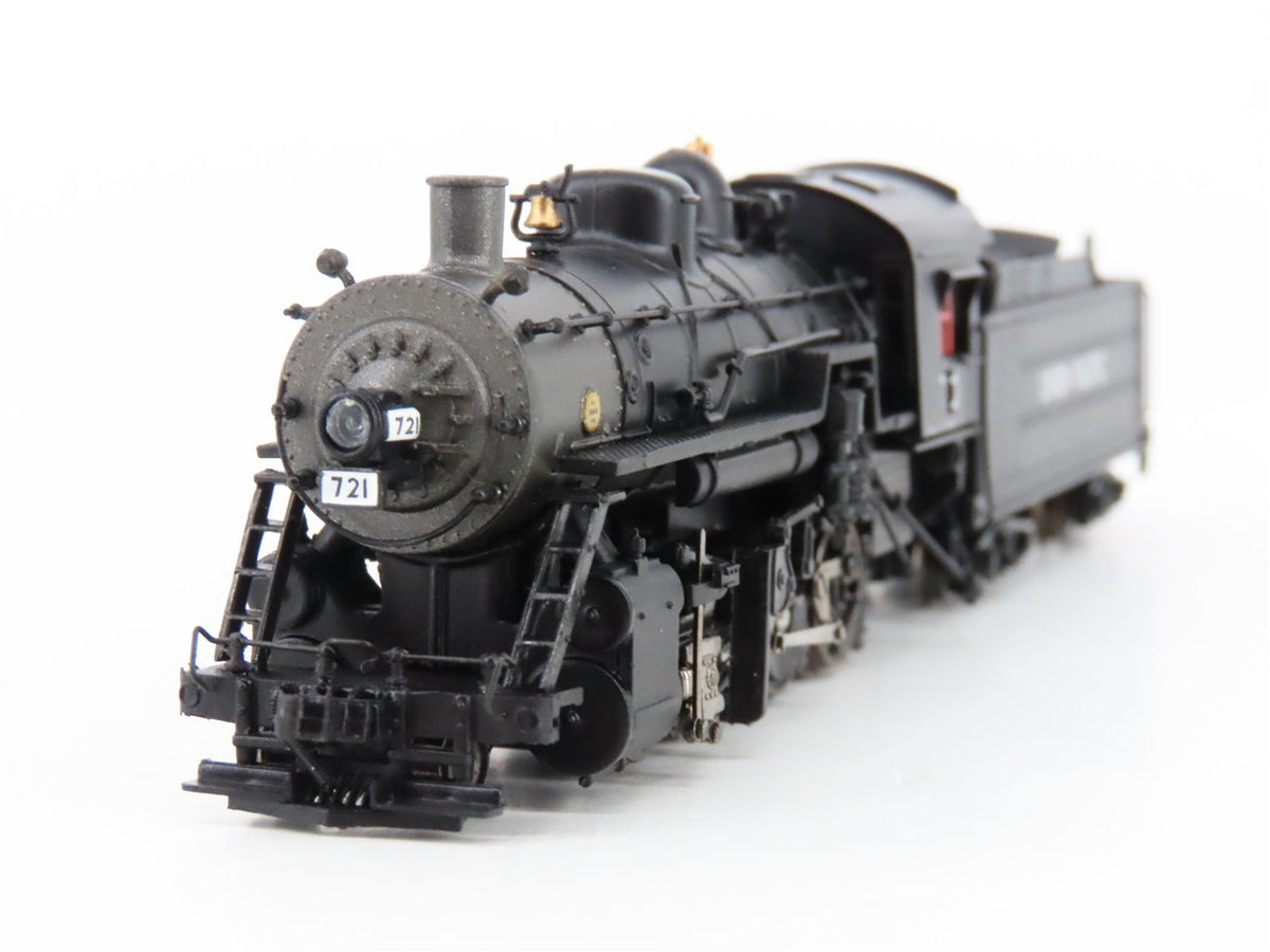 N Scale Bachmann 81153 UP Union Pacific 2-8-0 Steam Locomotive #721