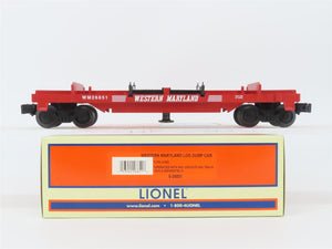 O Gauge 3-Rail Lionel 6-26851 WM Western Maryland Log Dump Car #26851