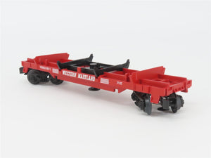 O Gauge 3-Rail Lionel 6-26851 WM Western Maryland Log Dump Car #26851