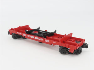 O Gauge 3-Rail Lionel 6-26851 WM Western Maryland Log Dump Car #26851