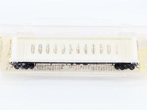 N Scale Micro-Trains MTL 53000 Undecorated Thrall Centerbeam Flat Car
