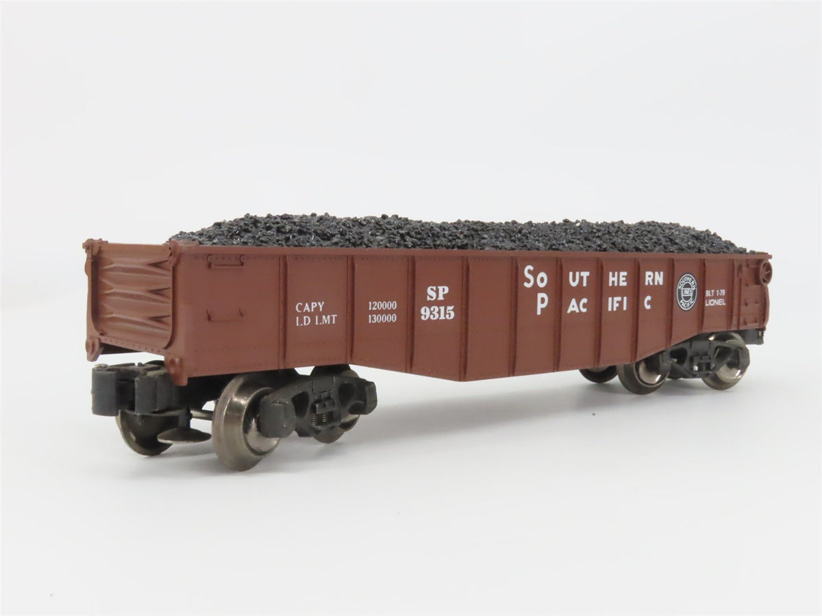 O Gauge 3-Rail Lionel 6-9315 SP Southern Pacific Gondola #9315 w/ Custom Load