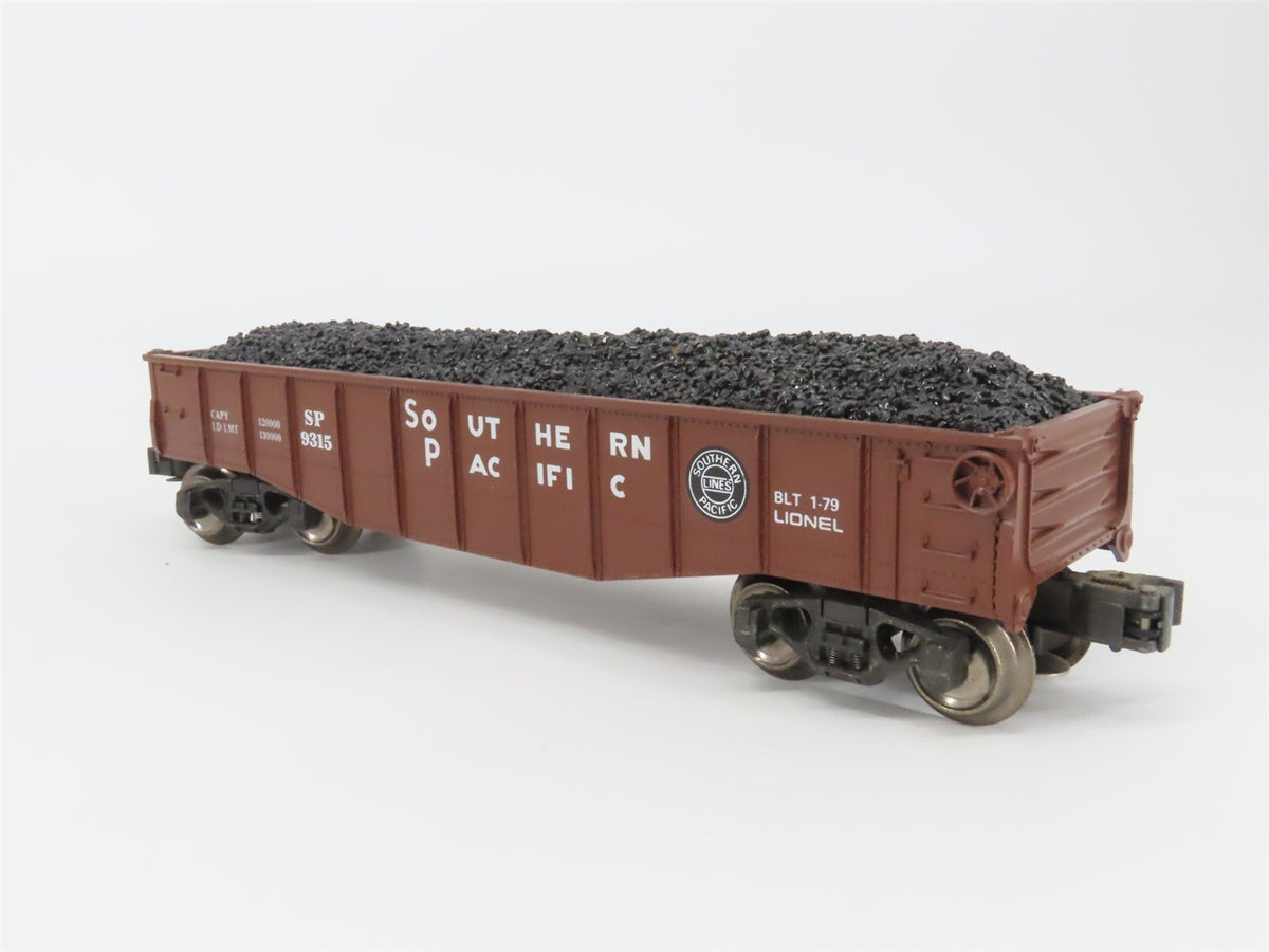 O Gauge 3-Rail Lionel 6-9315 SP Southern Pacific Gondola #9315 w/ Custom Load
