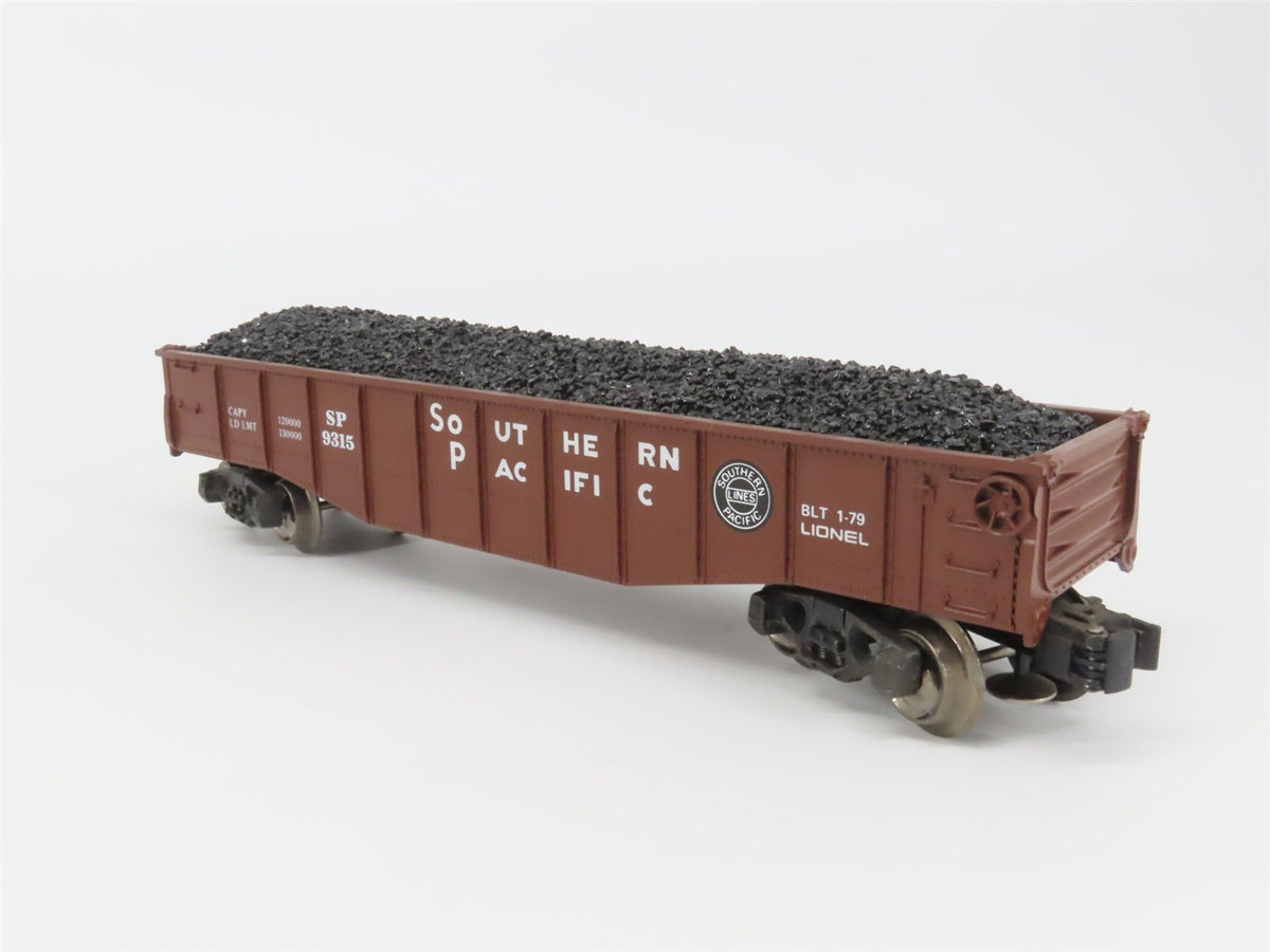 O Gauge 3-Rail Lionel 6-9315 SP Southern Pacific Gondola #9315 w/ Custom Load