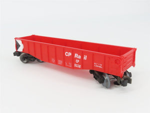 O Gauge 3-Rail Lionel 6-9336 CP Rail Gondola #9336 w/ Custom Load