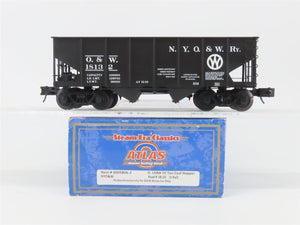 O Gauge 3-Rail Atlas 3005806-2 NYO&W Old & Weary Car Shop 2-Bay Hopper #18132
