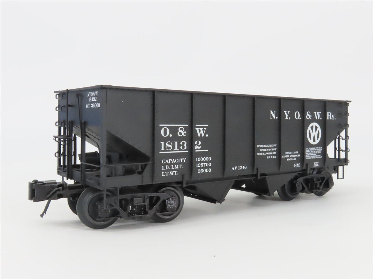 O Gauge 3-Rail Atlas 3005806-2 NYO&amp;W Old &amp; Weary Car Shop 2-Bay Hopper #18132