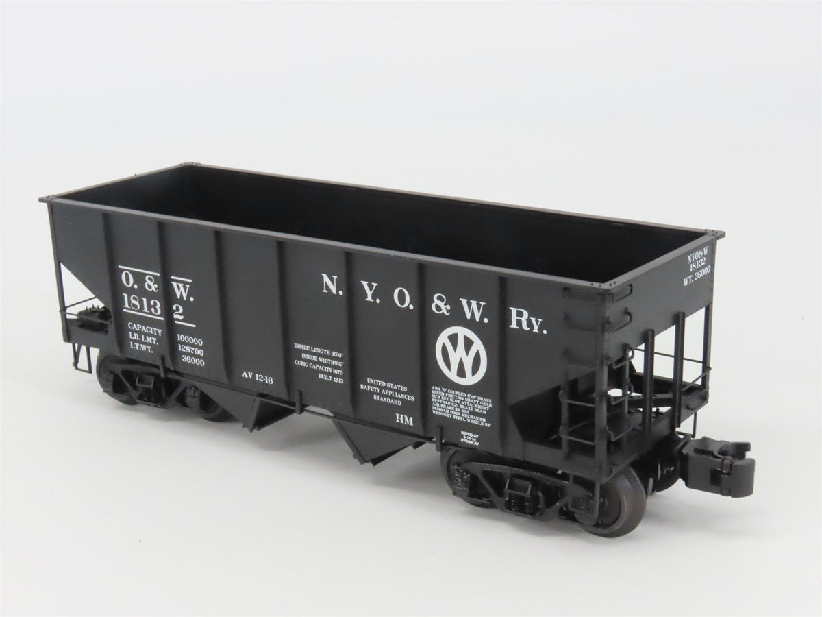 O Gauge 3-Rail Atlas 3005806-2 NYO&amp;W Old &amp; Weary Car Shop 2-Bay Hopper #18132