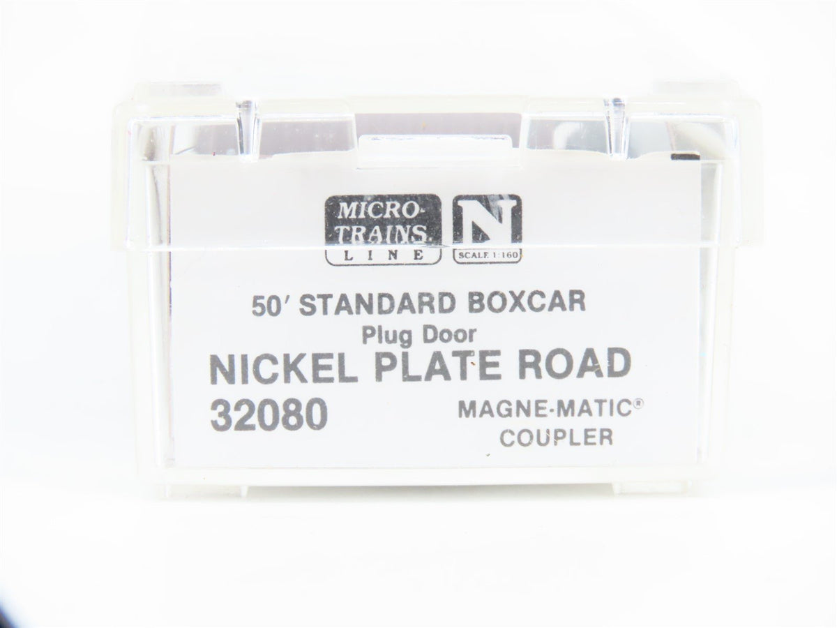 N Scale Micro-Trains MTL 32080 NYC&amp;StL NKP Nickel Plate Road 50&#39; P Boxcar #85499