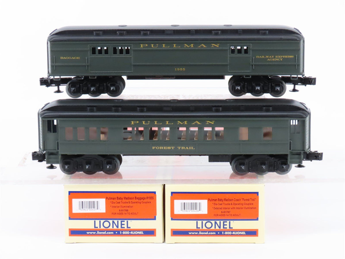 O Gauge 3-Rail Lionel 6-81764 Pullman Baby Madison Passenger 2-Pack