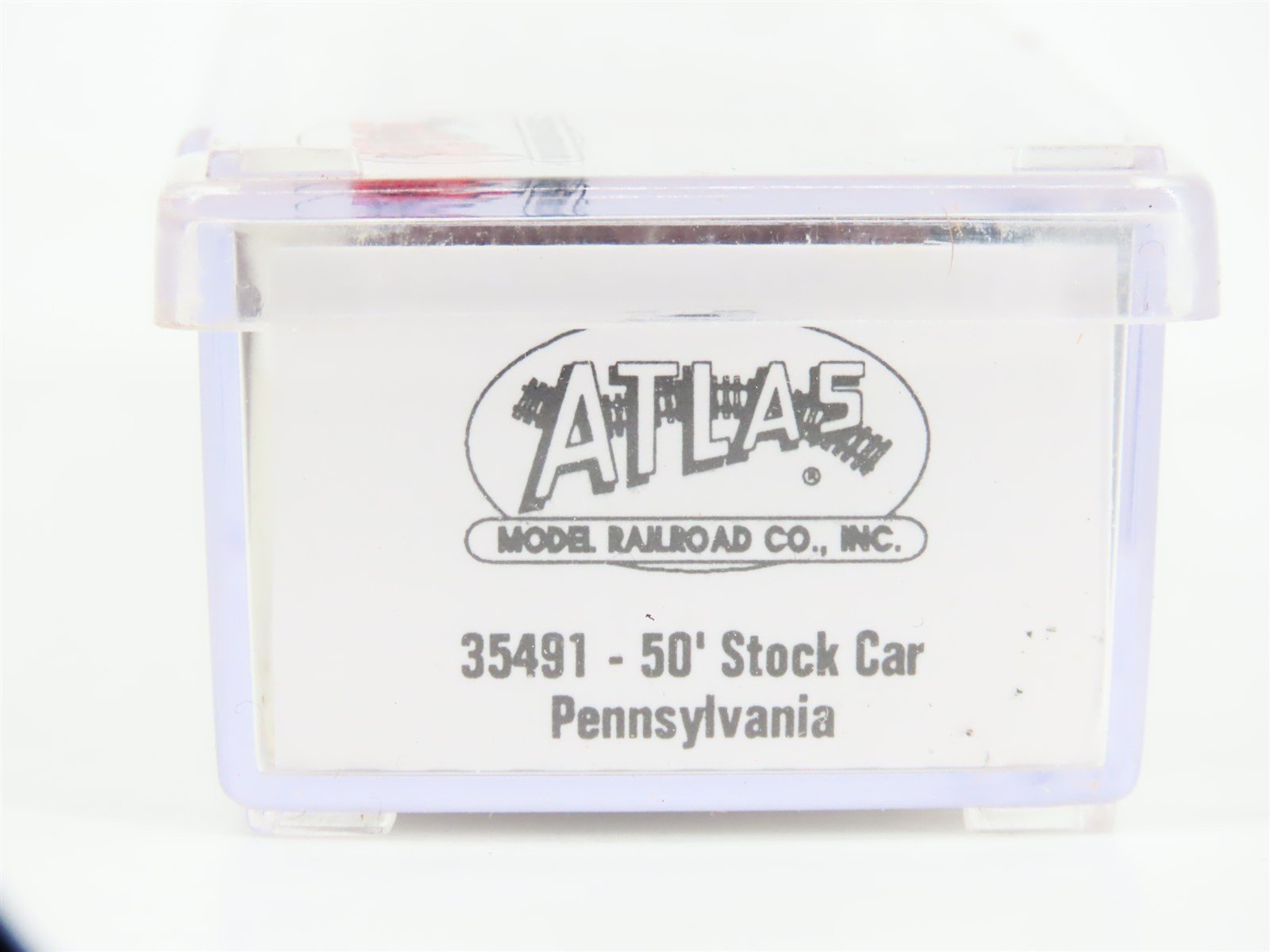 N Scale Atlas 35491 PRR Pennsylvania 50' Stock Car #130010