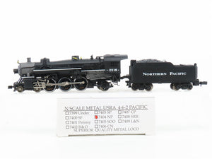 N Scale Model Power 7404 Undecorated 4-6-2 Steam Locomotive