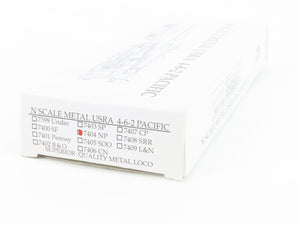 N Scale Model Power 7404 Undecorated 4-6-2 Steam Locomotive