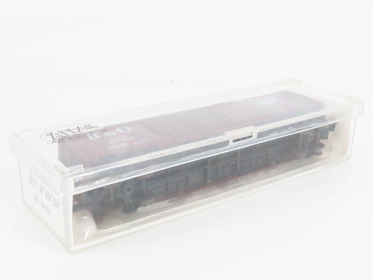N Scale Atlas 3625 B&amp;O Baltimore &amp; Ohio Sentinel Service 50&#39; Box Car #471327