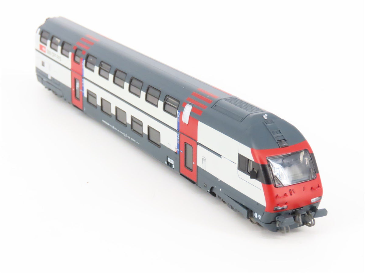 N Hobbytrain H25104 SBB CFF FFS Swiss Federal IC2000 BT Control Car UNPOWERED