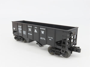 O Gauge 3-Rail Lionel 6-19885 N&W Norfolk & Western Operating 2-Bay Hopper 22000