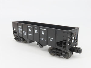O Gauge 3-Rail Lionel 6-19885 N&W Norfolk & Western Operating 2-Bay Hopper 22000