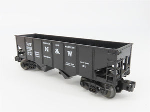 O Gauge 3-Rail Lionel 6-19885 N&W Norfolk & Western Operating 2-Bay Hopper 22000