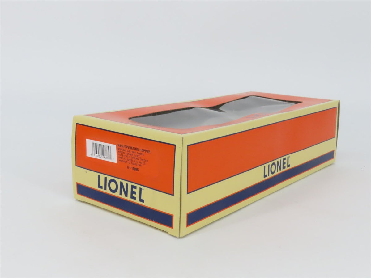 O Gauge 3-Rail Lionel 6-19885 N&amp;W Norfolk &amp; Western Operating 2-Bay Hopper 22000