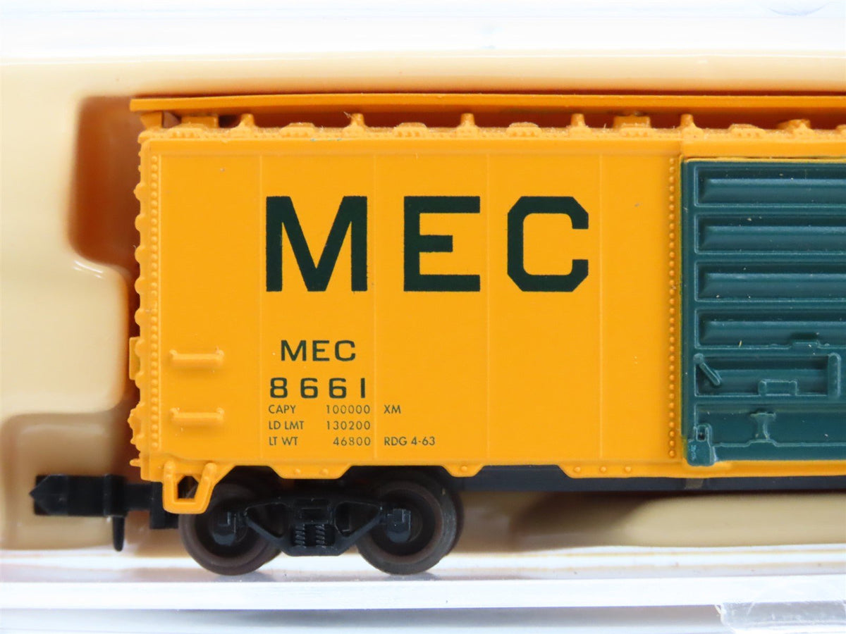N Scale Atlas 34471 MEC Maine Central &quot;Pine Tree Route&quot; 40&#39; Box Car #8651