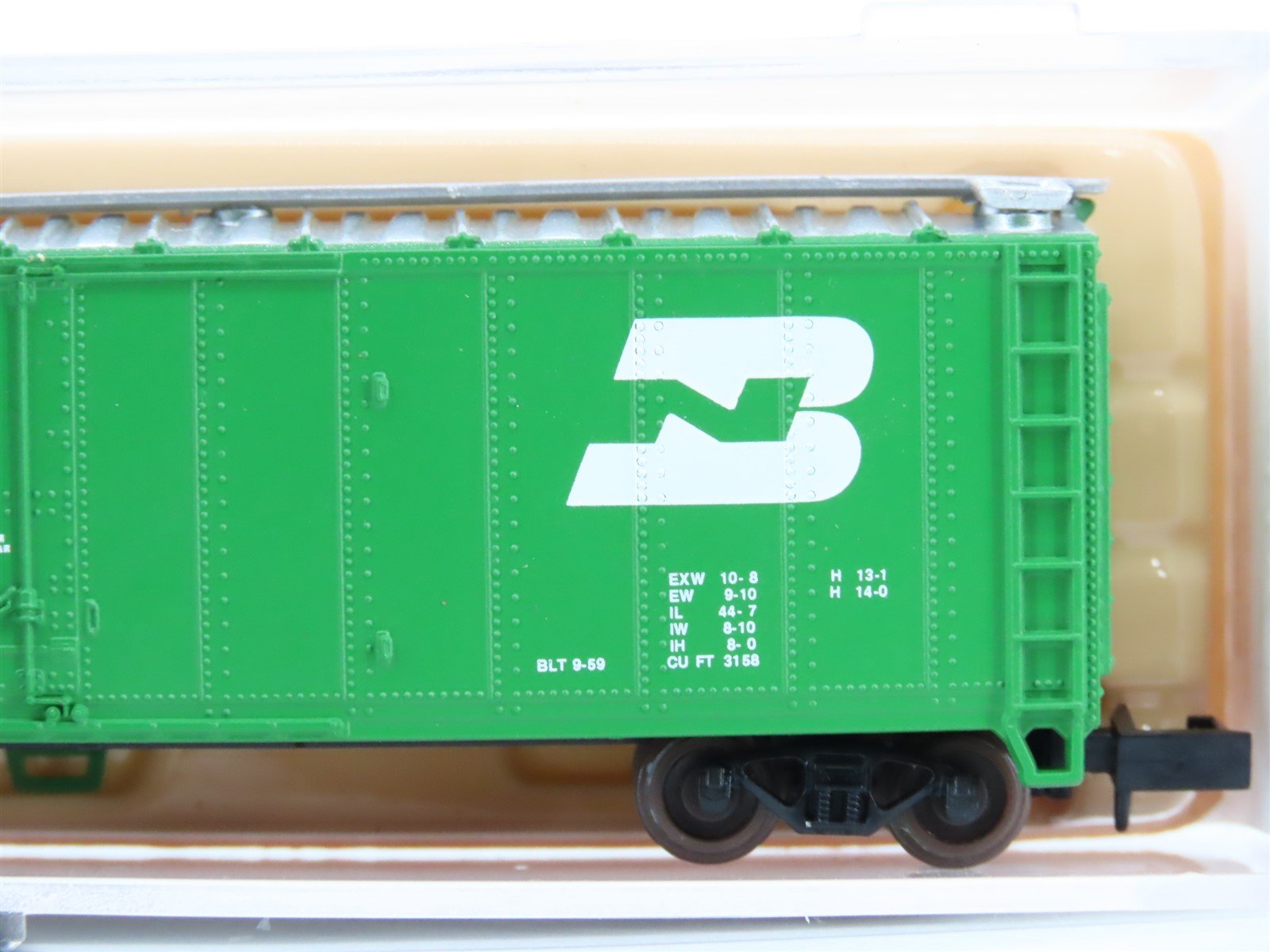 N Scale Atlas 36531 BNFE BREX Burlington Northern 50' Mechanical Reefer #5153