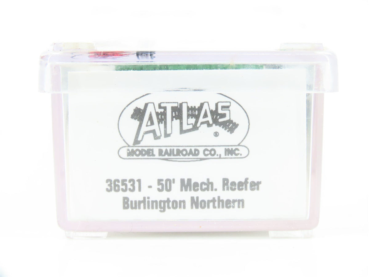 N Scale Atlas 36531 BNFE BREX Burlington Northern 50&#39; Mechanical Reefer #5153