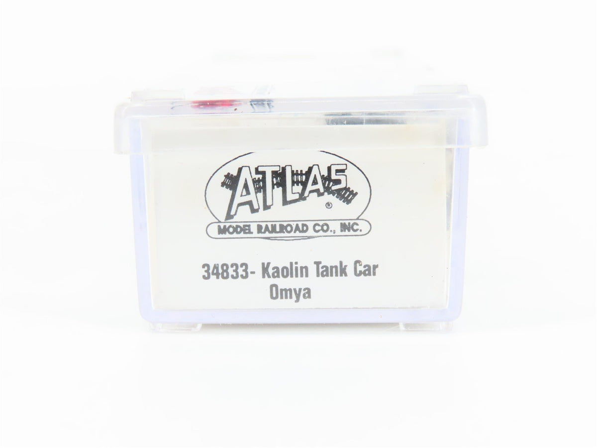 N Scale Atlas 4833 ACFX Omya Kaolin Tank Car #95336