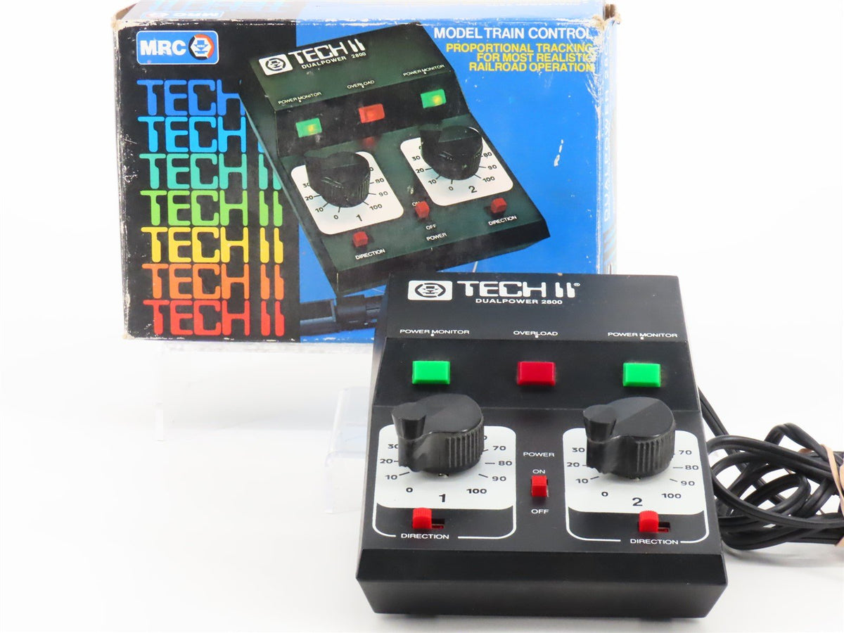 MRC Tech II Dualpower 2800 DC Transformers for Model Trains