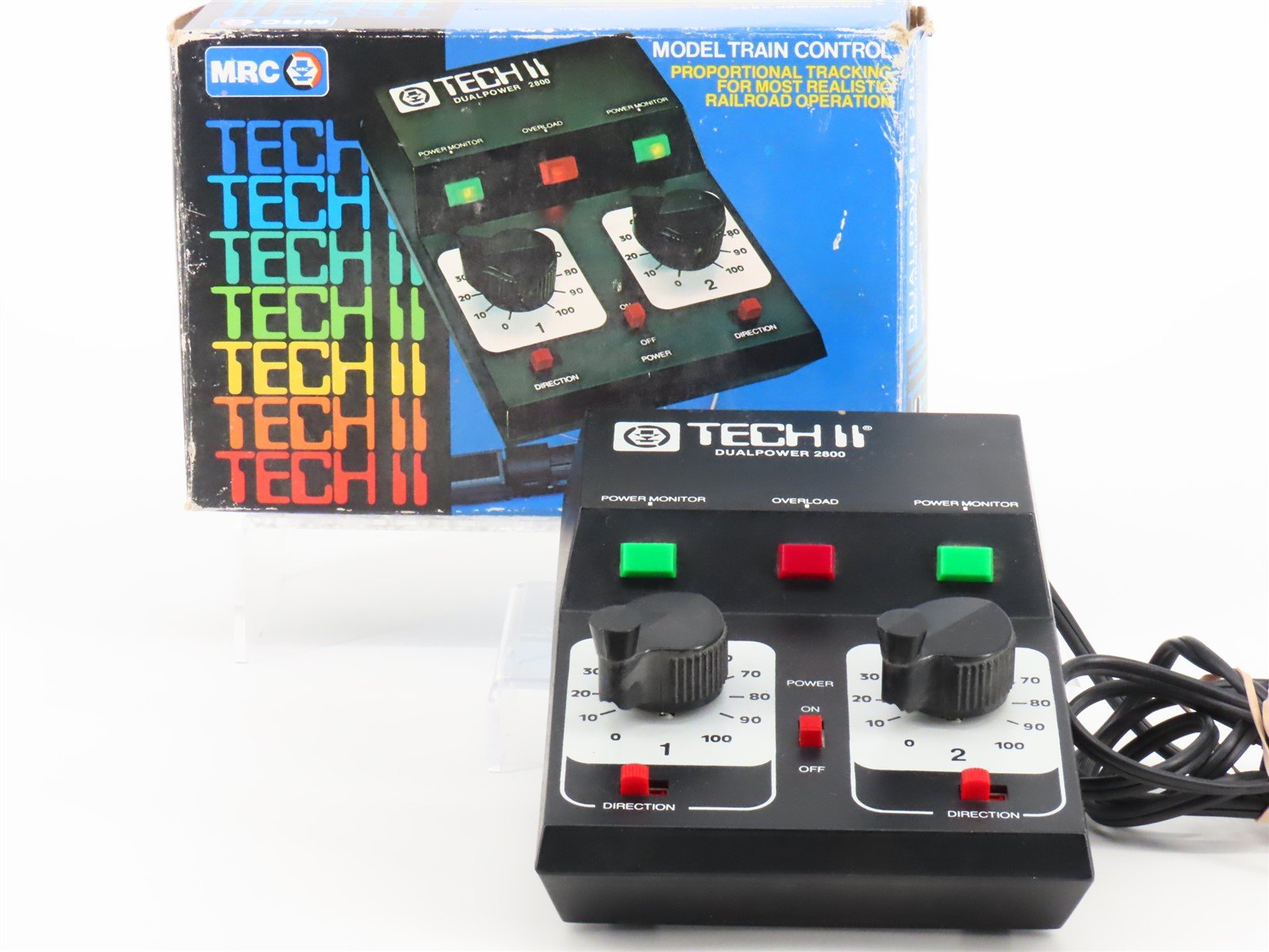 MRC Tech II Dualpower 2800 DC Transformers for Model Trains