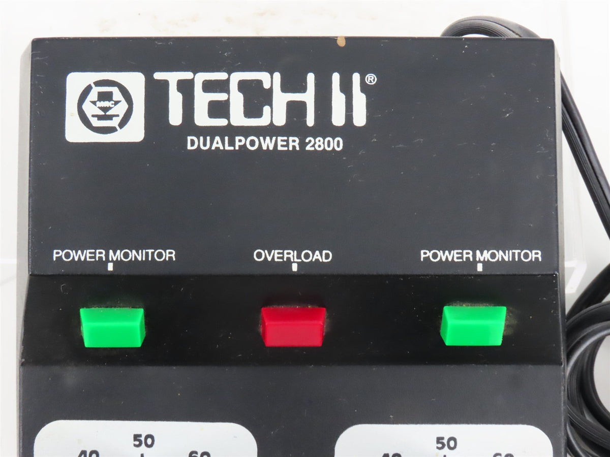 MRC Tech II Dualpower 2800 DC Transformers for Model Trains