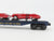 O Gauge 3-Rail MTH Rail King 30-76118 C&O Flat Car #81130 w/ 2 Buick Roadmasters