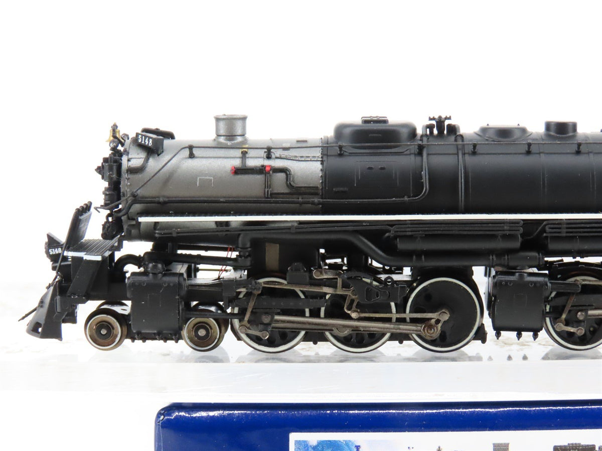 N Scale Athearn ATH22931 NP Northern Pacific 4-6-64 Steam #5148 w/ DCC &amp; Sound