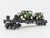 O Gauge 3-Rail MTH Rail King 30-7671 Flat Car #1930 w/ 2 Ertl Panel Vans