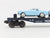 O Gauge 3-Rail MTH Rail King 30-7617 Auto Transport Flat Car #1930 w/ 2 Mustangs