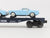O Gauge 3-Rail MTH Rail King 30-7617 Auto Transport Flat Car #1930 w/ 2 Mustangs