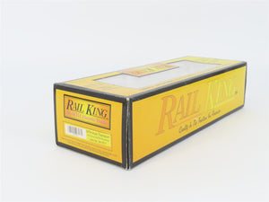 O Gauge 3-Rail MTH Rail King 30-7617 Auto Transport Flat Car #1930 w/ 2 Mustangs