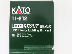 LOT of 2 N Scale KATO 11-212 LED Interior Lighting Kit Ver 2 6-Packs