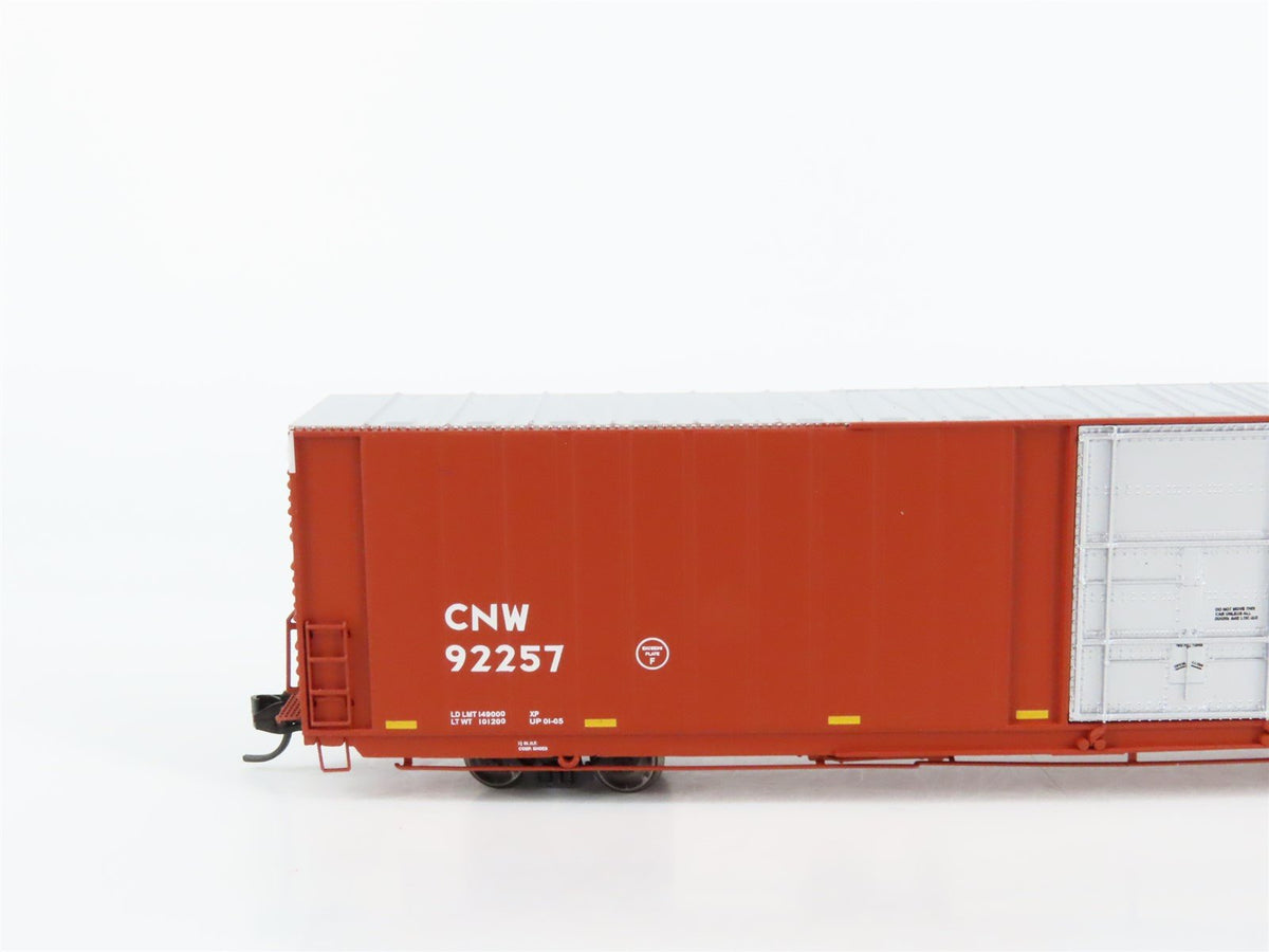 N Scale Trainworx 2907-16 UP CNW Union Pacific 86&#39; Auto Parts Box Car 92257