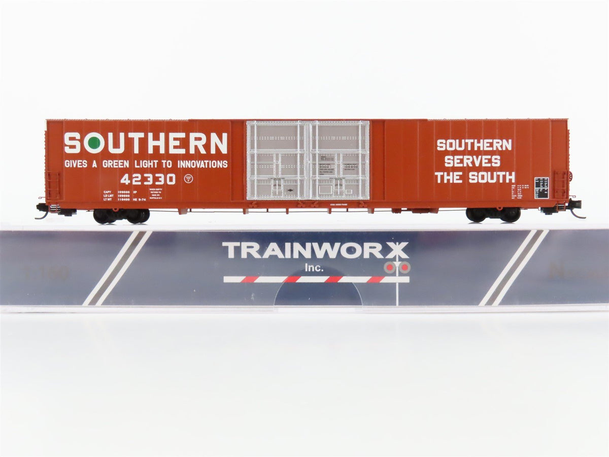 N Scale Trainworx 2935-04 SR Southern Railway 86&#39; Auto Parts Box Car 42320