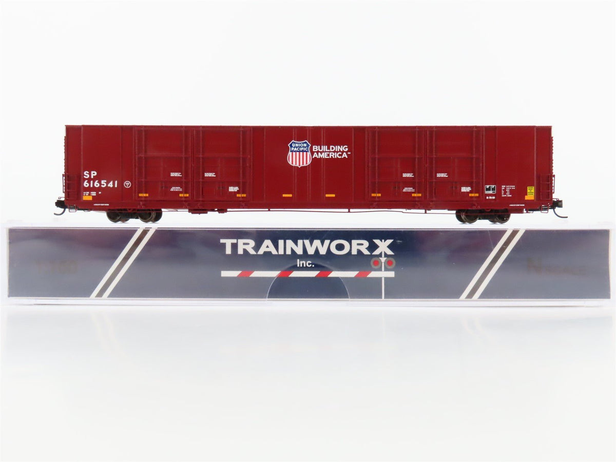 N Scale Trainworx 2807-05 SP UP Union Pacific 86&#39; Auto Parts Box Car 616541