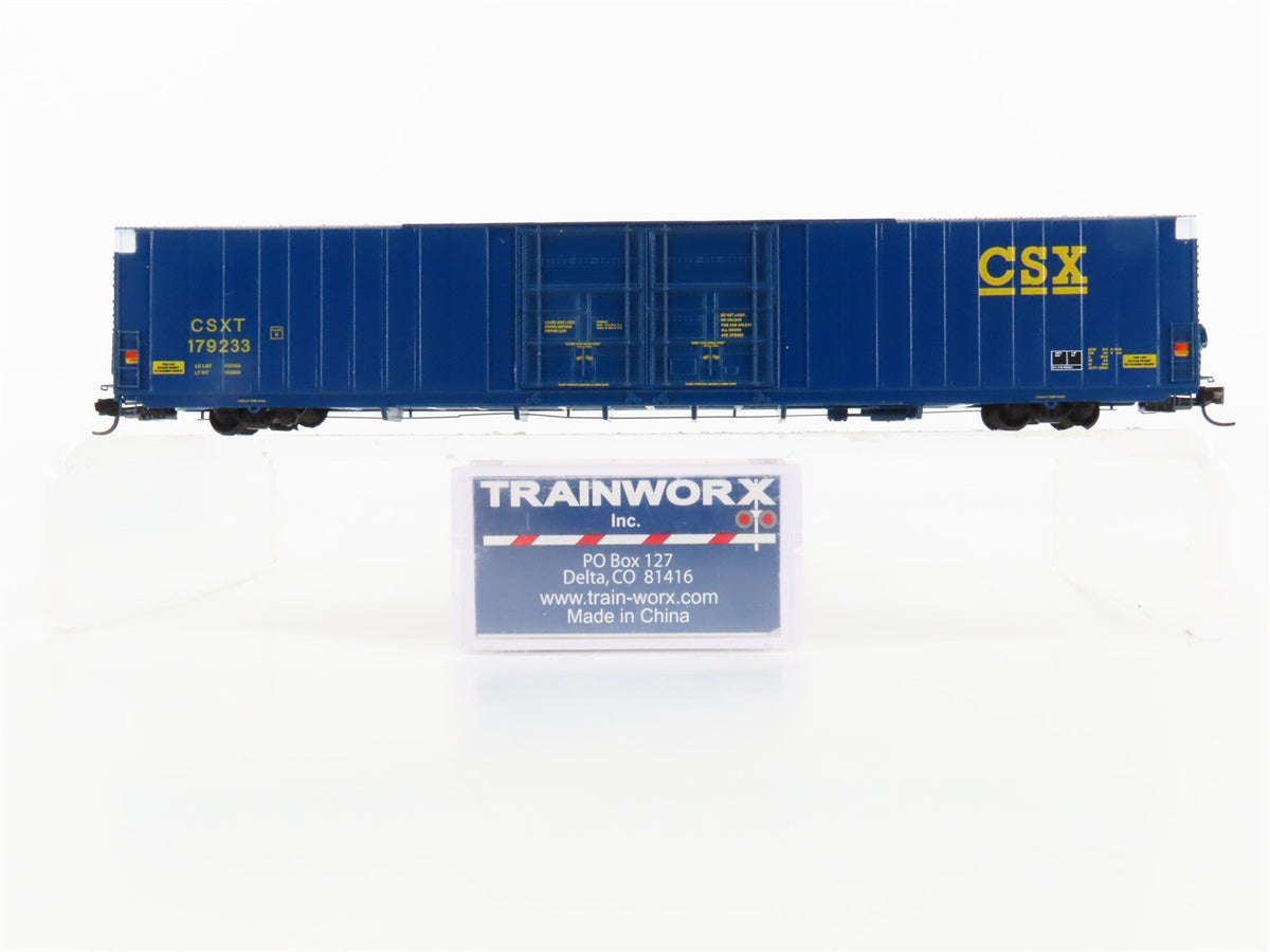N Scale Trainworx 1924-01 CSXT 86&#39; Auto Parts Box Car 179233