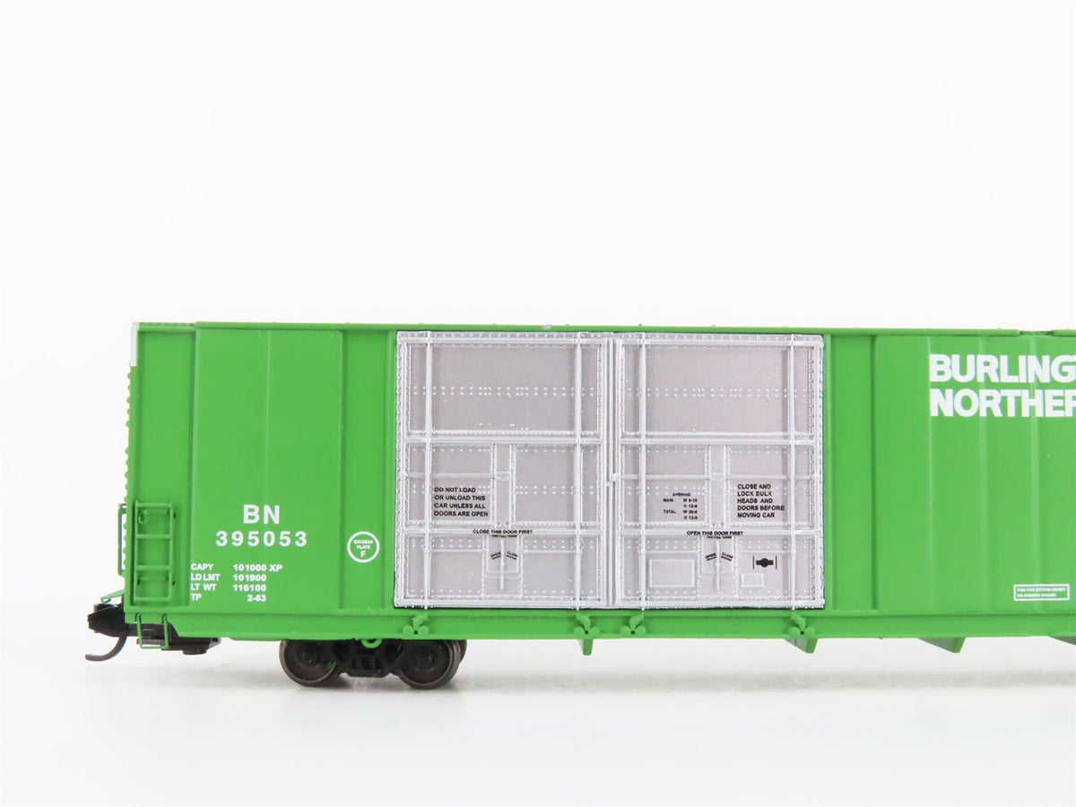 N Scale Trainworx 2811-02 BN Burlington Northern 86&#39; Auto Parts Box Car 395053