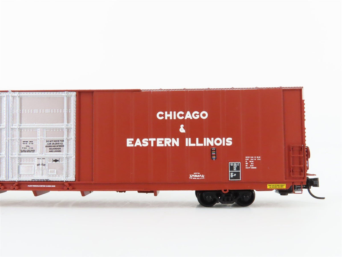 N Scale Trainworx C&amp;EI Chicago &amp; Eastern Illinois 86&#39; Auto Parts Box Car 271220