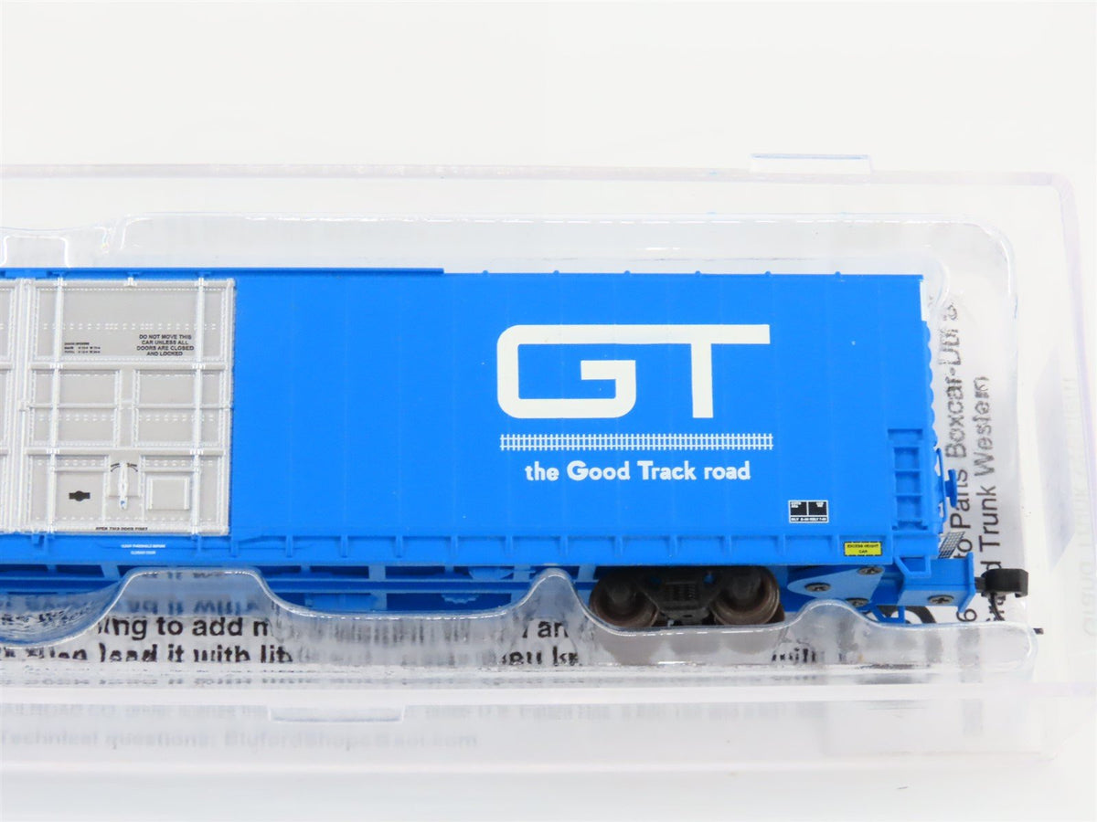 N Bluford Shops 86272 GTW Grand Trunk Western 86&#39; Auto Parts Box Car 126378