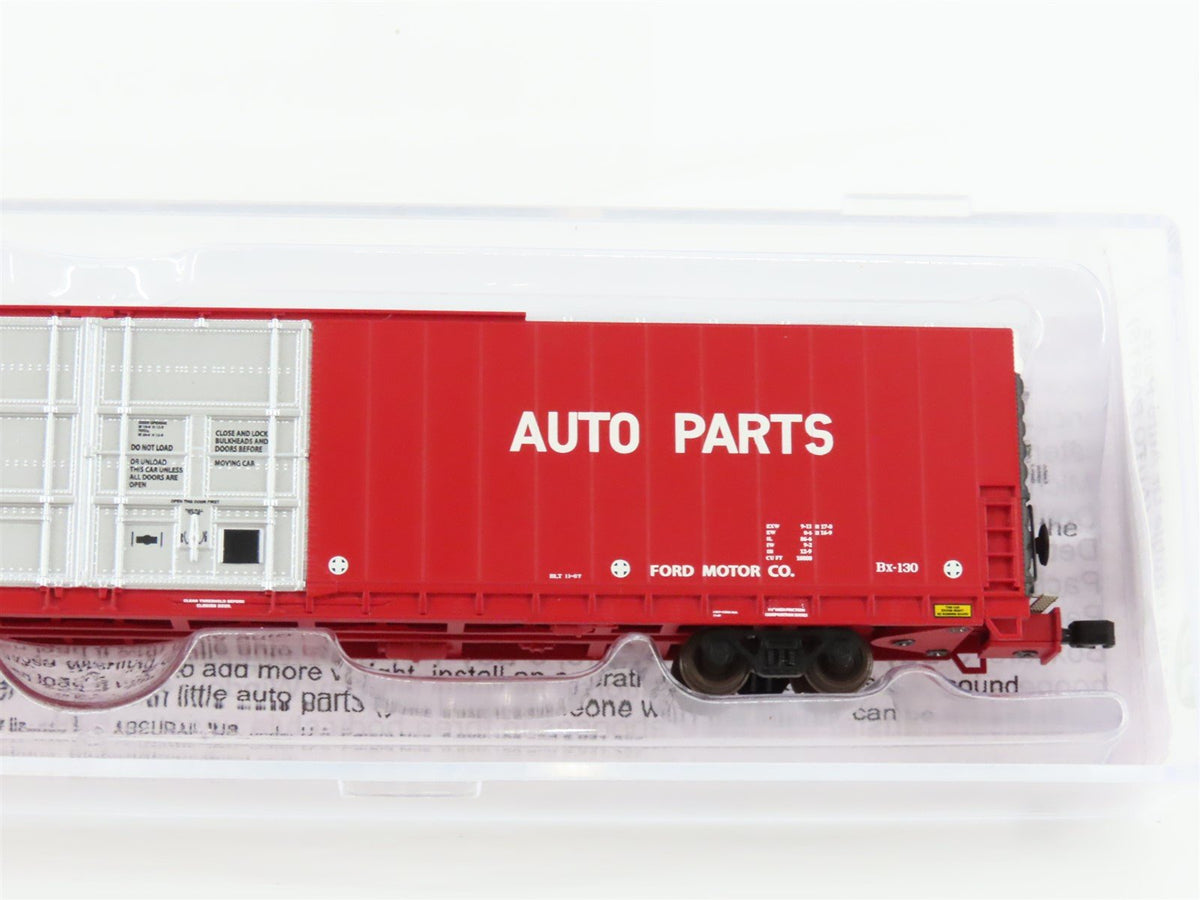 N Bluford Shops 86492 ATSF Santa Fe 86&#39; Double Door Auto Parts Box Car 36717