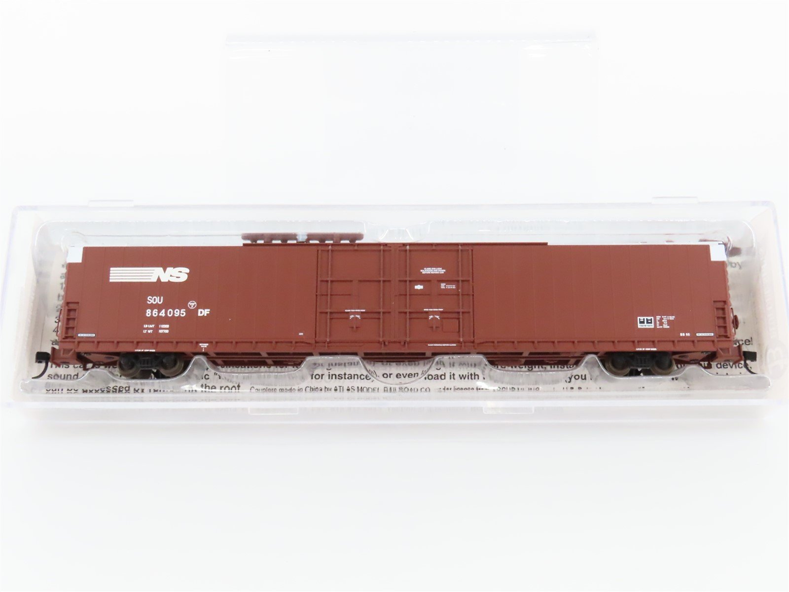 N Bluford Shops 86032 NS Norfolk Southern 86' Auto Parts Box Car 864095