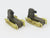 LOT of 4 HO Oriental Limited/Samhongsa BRASS AAR Type B Truck Sets w/ Gearboxes