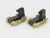 LOT of 4 HO Oriental Limited/Samhongsa BRASS AAR Type B Truck Sets w/ Gearboxes