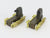 LOT of 4 HO Oriental Limited/Samhongsa BRASS AAR Type B Truck Sets w/ Gearboxes