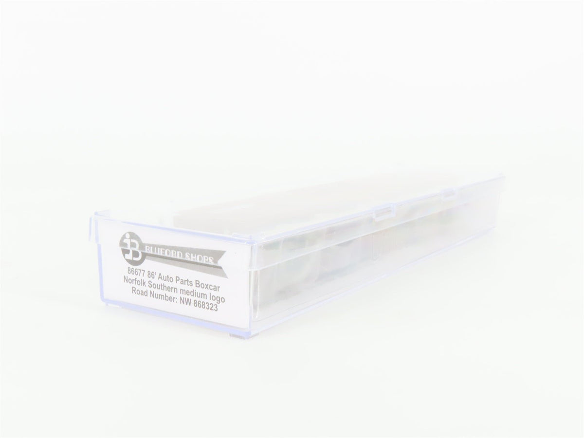 N Bluford Shops 86677 NS Norfolk Southern 86&#39; Auto Parts Box Car 868323